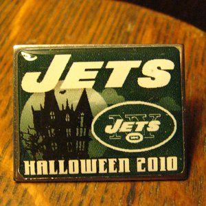 New York Jets 2010 Halloween Vintage Lapel Pin